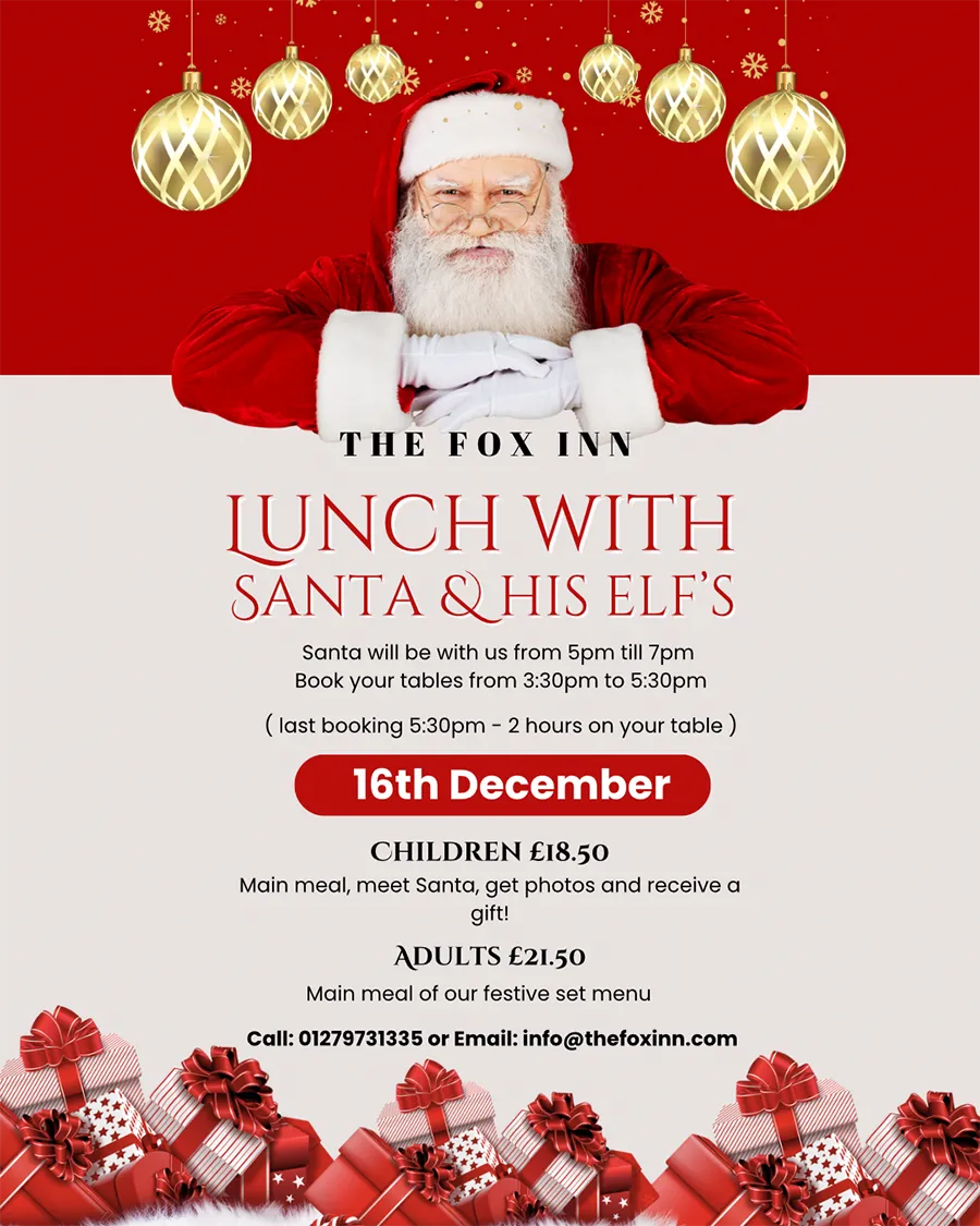 Lunch With Santa & His Elf’s Lunch With Santa & His Elf's